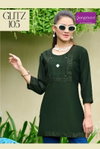 Glitz By Rangmaya Vartican Surat Short Tunic Ladies Top Wholesale Market
